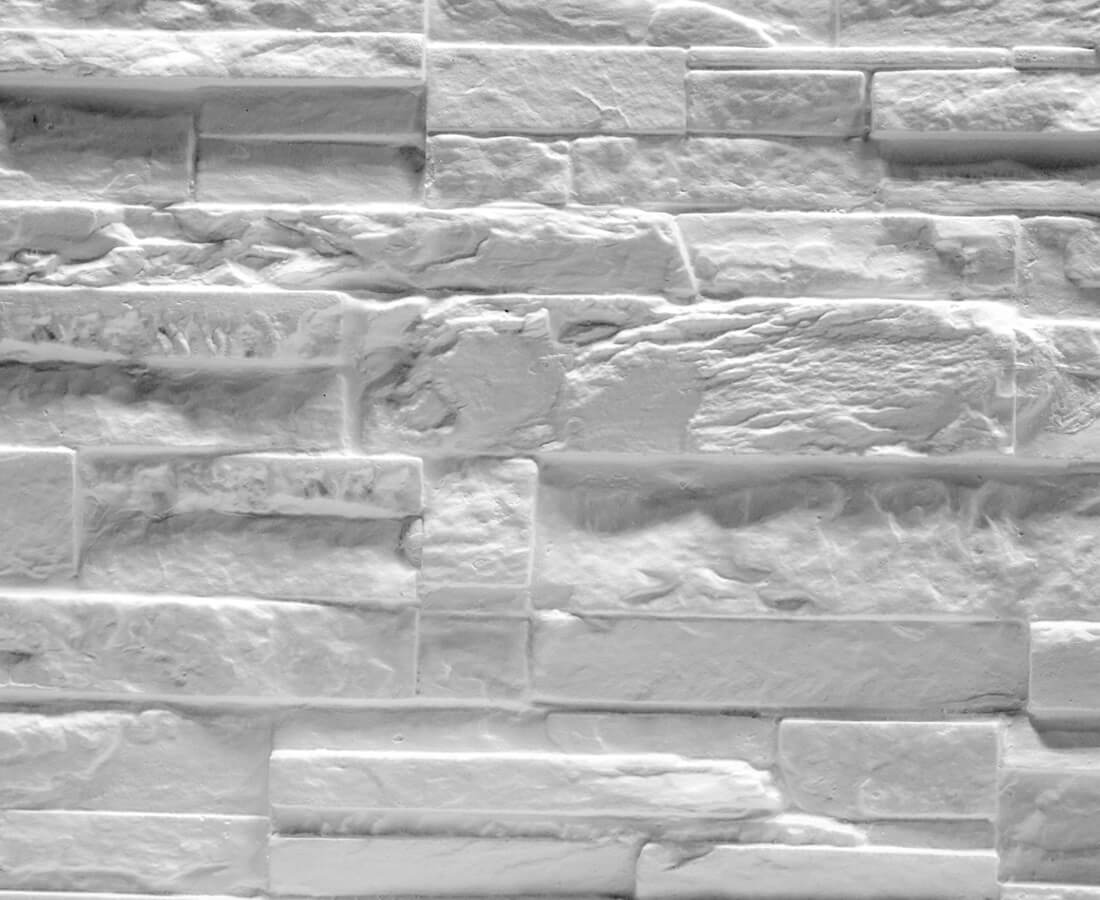 Pannello decorativo effetto finta pietra ricostruita in polistirolo -  Muroform